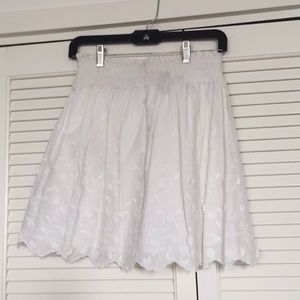 Lilly Pulitzer white skirt